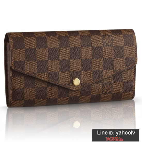 LV Sarah-錢夾-DAMIER-EBENE-N63209