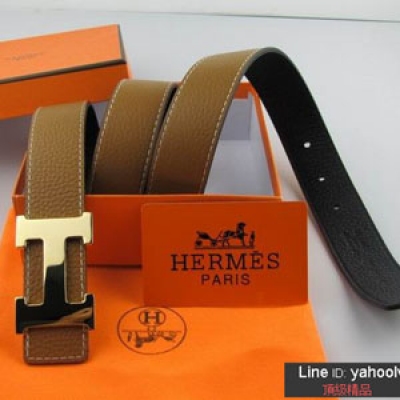 HERmES 愛馬仕 經典H頭 皮帶 H7339