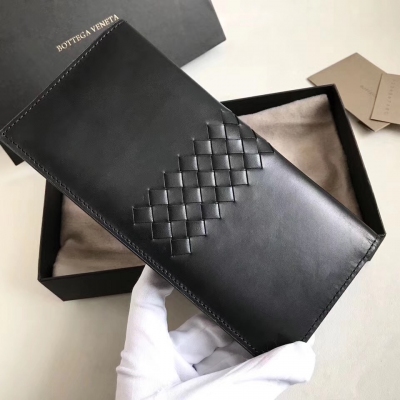 BV Bottega Veneta 244689新款錢包採用歐洲胎牛皮純手工編織 低調不張揚，皮質柔軟細膩