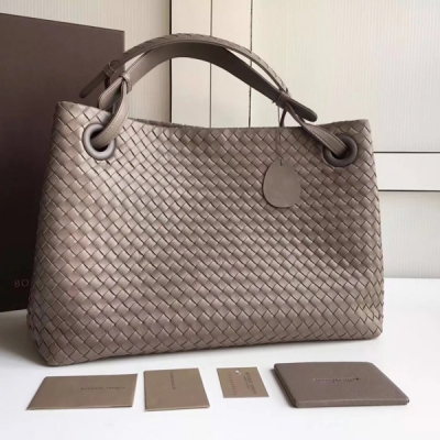 BV BOTTEGA VENETA 原單9636經典款手提女包 菜籃子 西班牙進口綿羊皮 36*26*15cm