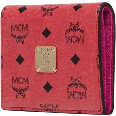 MCM包包 > MCM 2015年秋冬新款經典logo印花短款皮夾