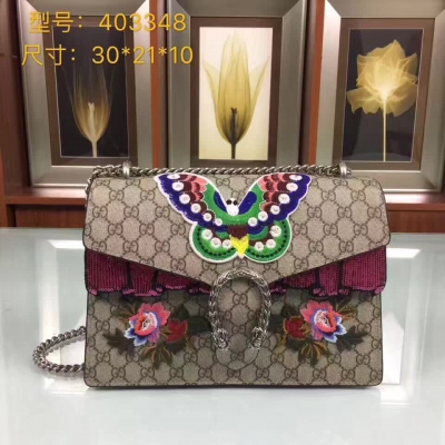 【GUCCI-古奇】十年打造專業GUCCI 市場頂級獨家控貨，專櫃品質 採用進口牛皮，原廠五金！精緻做工。