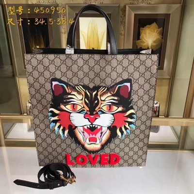 【GUCCI-古奇】十年打造專業GUCCI 市場頂級獨家控貨，專/櫃品質 採用進口牛皮，原廠五金！精緻做工。獨家實物拍照 品質如圖可見 。款號：450950。尺寸：34.5*38*4