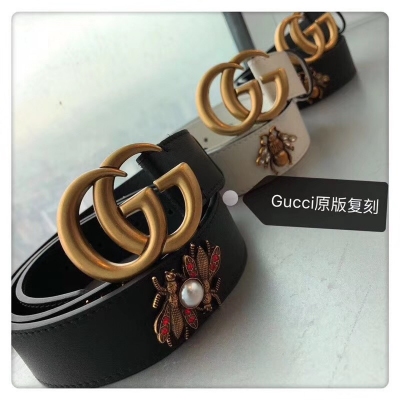 Gucci古馳腰帶 3.4cm--3.8cm雙面頭層面料.質感十足 獨特復古風格 時髦中帶著隨性和酷感.達到修身效果