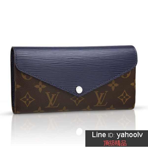 lv Marie Lou Long Wallet MONOGRAM M60501 靛藍色