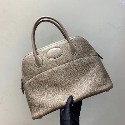 愛馬仕Hermes Bolide 31cm clemence 法國頂級tc皮 頂尖工藝 手縫蠟線