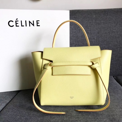 Celine Belt Bag 鯰魚包 BELT BAG 裡的Celine賽琳傳說 全新升級版本，最新穎的百搭包包，原單級別，內外全真皮！Mini 尺寸：23-14-19cm（肩帶長100cm） 小號尺寸：27-16-2