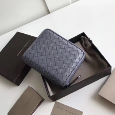 BV BOTTEGA VENETA 258468拉鍊散錢包採用胎牛皮定制，專為懶人設計，鎖匙，銀行卡 11.2X9