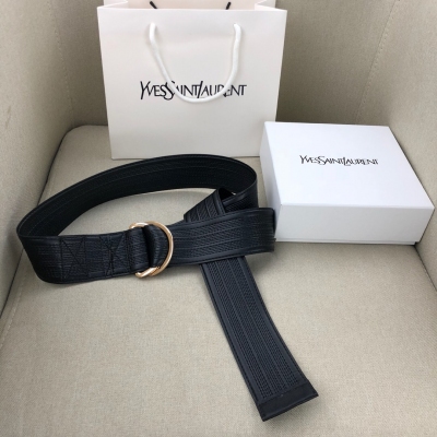 YSL Yves Saint laurent 聖羅蘭皮帶 官網新款 SYL四季休閒百搭腰帶、寬度5.0cm