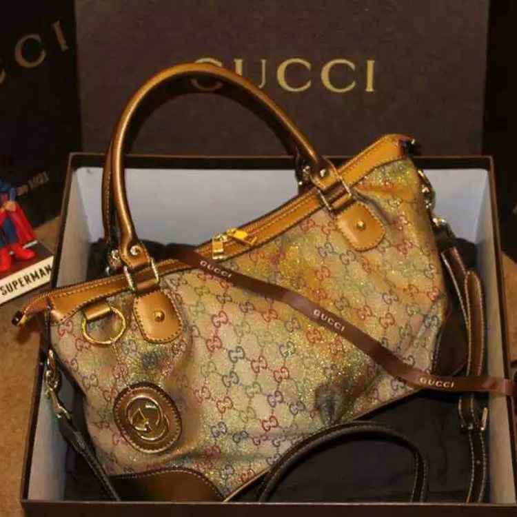 gucci 新色出货！ 247902七彩古銅金 w36*h22*D15