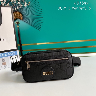 GUCCI古馳 新款。市場頂級獨家控貨，專櫃品質 採用進口牛皮，原廠五金！精緻做工。獨家實物拍照品質如圖可見。款號: 631341。尺寸：寬24*高14*側寬5.5。