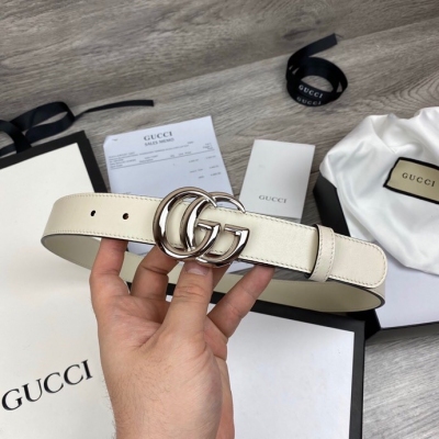 GUCCI古馳皮帶 正品複製 3.0cm 專櫃亮扣 特殊管道定制原單牛皮 手感軟硬適中 五金360度真空電鍍 非一般品質 最高版本！