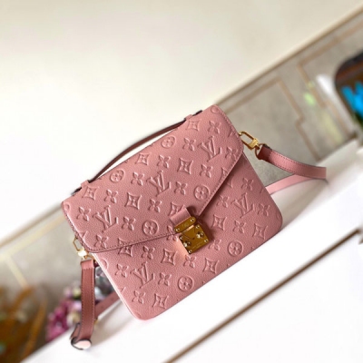 LOUIS VUITTON LV路易威登 特級原廠，專供代購，M41487粉，尺寸：25.0 x 19.0 x 7.0 cm