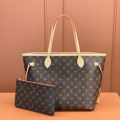 LV路易威登 特級MB晶片版原廠皮 NEVERFULL 中號手袋 型號：M41177 材料：A級全鋼五金，進口原廠面料 尺寸：31x28x14CM